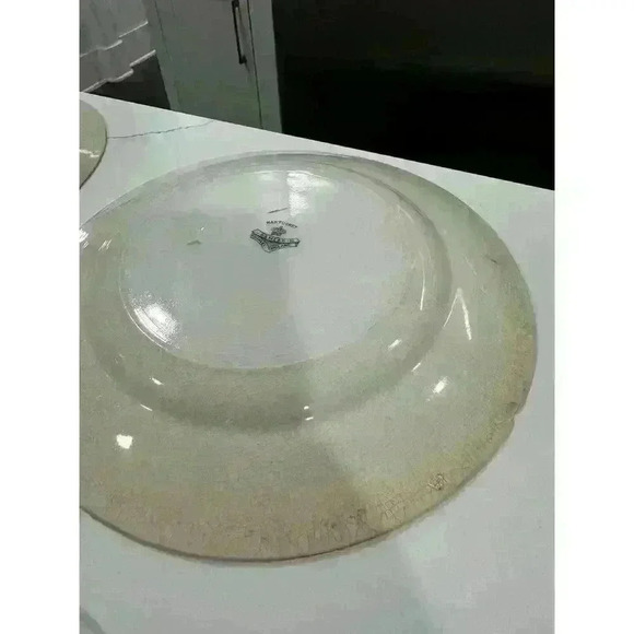 Nantucket By j&G Meakin Dinner Plates (set 6) 2 Have Chips 1 Has Been Glued Back - Picture 13 of 16